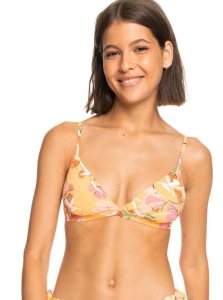 Hauts De Bikini Roxy Printed Beach Classics Fixed Triangle Femme | 180436ADU