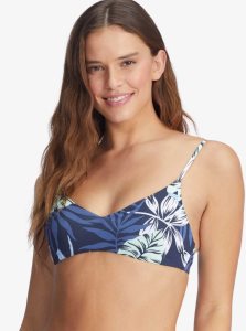 Hauts De Bikini Roxy Printed Beach Classics Athlétiques Triangle Femme Indigo | 574832YBM