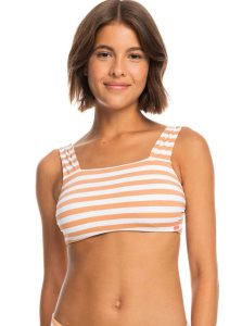 Hauts De Bikini Roxy Printed Beach Classics Bralette Femme Stripes | 802653DZT