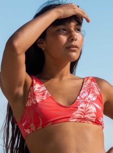 Hauts De Bikini Roxy Seaside Tropics Bralette Femme | 174965BWY