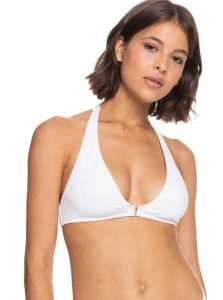 Hauts De Bikini Roxy Shadow In The Sun Halter Femme Blanche | 910746RWD