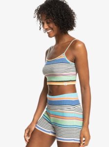 Hauts Roxy Best Time Of Day Rib Knit Femme Grise Foncé | 623150YRP