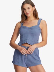 Hauts Roxy Beyond Me Lanières Femme Bleu | 930286FMR