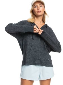 Hauts Roxy Destination Surf Hoodie Femme Grise Foncé | 765913FUE