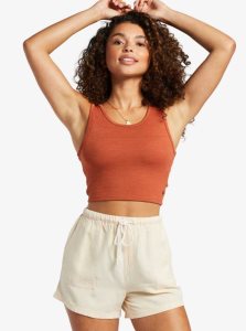 Hauts Roxy Good Keepsake Crop Femme | 652804RID