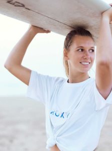 Hauts Roxy In Your Eyes Sports T-Shirt Femme Blanche | 108467SMK