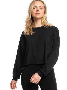 Hauts Roxy Naturally Active Long Sleeve T-Shirt Femme Grise Foncé | 453782PRH