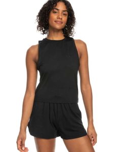 Hauts Roxy Naturally Active Sports Tank Femme Grise Foncé | 728149SWY