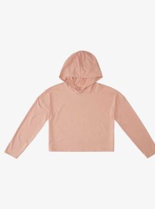 Hauts Roxy Sun Might Shine Long Sleeve Encapuchonné T-Shirt Femme Rose | 601285BPR