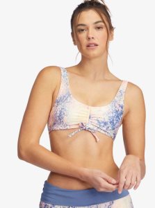 Maillots De Bain Roxy Active Athlétiques Bralette Femme Blanche Vert | 625891NIW