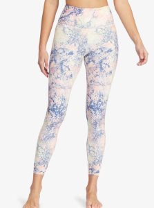 Pantalons Roxy Kaileo High Waisted Ankle Length Workout Leggings Femme Blanche Vert | 732840CAJ