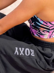 Pantalons Roxy Move On Up Baggy Sweatpants Femme Grise Foncé | 650927YKM