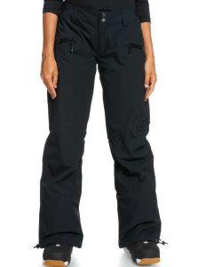Pantalons Snowboard Roxy Wood Rose Insulated Femme Noir | 539618SIV