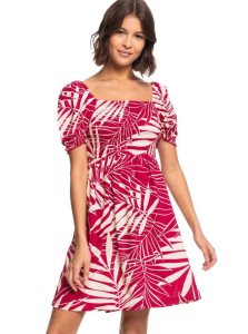 Peignoir Roxy Hello Petal Mini Woven Femme Rouge | 618092UMC