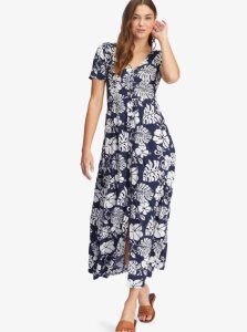 Peignoir Roxy Ocean Echo Maxi Femme Indigo | 253479XQJ