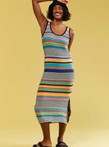 Peignoir Roxy Sunshine Bouquet Midi Length Lanières Femme Grise Foncé | 637480VRA