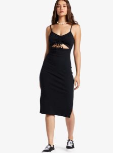 Peignoir Roxy Wavey Baby Rib Knit Femme Grise Foncé | 271450REG