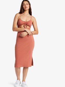 Peignoir Roxy Wavey Baby Rib Knit Femme | 749365KMX