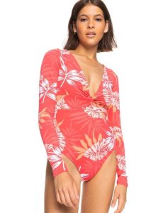 Rashguards Roxy Twist Long Sleeve UPF 50 Swimsuit Femme | 065824QIY