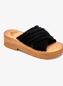 Sandales Roxy Kamea Wahine Femme Noir | 942380VGC