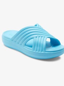 Sandales Roxy Rivie Femme Turquoise Clair | 407513IBX