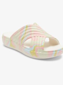 Sandales Roxy Rivie Print Femme Rose Vert Clair | 971028VTB