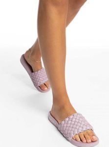 Sandales Roxy Slippy Puff Femme Violette | 035124OYZ