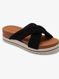 Sandales Roxy Veria Femme Noir | 359718UQK