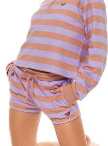 Shorts Roxy Carefree Vibe Sweat Femme Stripes | 034718FBE
