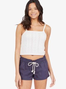 Shorts Roxy Oceanside Elasticized Femme Indigo | 572094SLW
