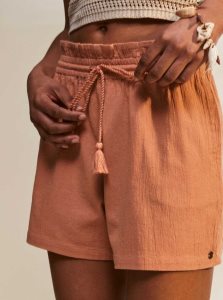 Shorts Roxy Sweet Souvenir High Taille Femme | 046951LVH