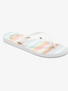 Tong Roxy Bermuda Sandals Femme Blanche Rose Multicolore | 423085SJN