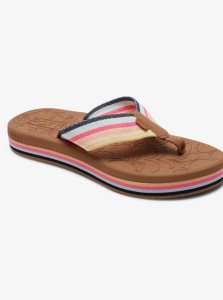 Tong Roxy Colbee Hi Sandals Femme Bleu Rose | 314857AZX