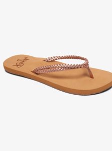 Tong Roxy Costas Femme Rose Doré | 681327MLR