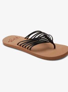 Tong Roxy Jasmine Femme Noir | 940657MXY