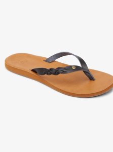 Tong Roxy Liza Femme Noir | 682735ANK