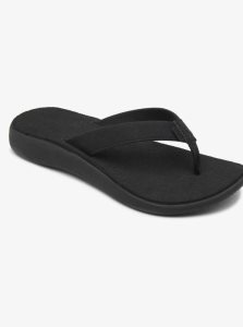Tong Roxy Lizzie Sandals Femme Noir | 693514FYZ