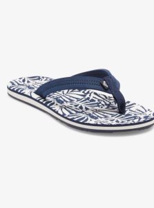 Tong Roxy Vista Loreto Femme Bleu Blanche | 754908RVQ