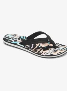 Tong Roxy Vista Loreto Femme Noir Multicolore | 263980RHB