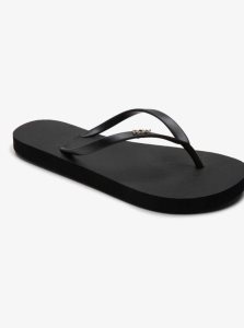 Tong Roxy Viva Hi Sandals Femme Noir | 814907BRG