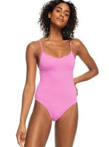Une pièce Roxy Active Rib Swimsuit Femme | 375149ZTE