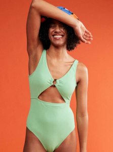 Une pièce Roxy Color Jam Swimsuit Femme Vert | 704239STR