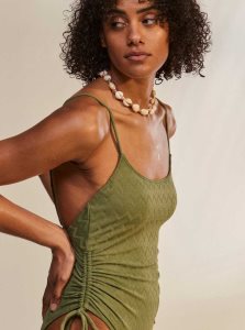 Une pièce Roxy Current Coolness Swimsuit Femme Vert Olive Vert | 729653BPL