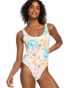 Une pièce Roxy Retro Revo Swimsuit Femme Blanche | 194283LTV