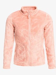 Vestes Snowboard Roxy 4-16 Igloo Zip-Up Fleece Femme Rose | 284956XPD