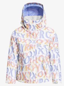 Vestes Snowboard Roxy 4-16 Jetty Insulated Femme Blanche | 671254IED