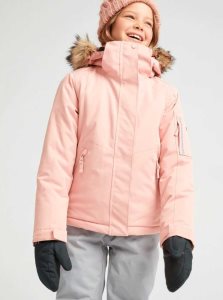 Vestes Snowboard Roxy 4-16 Meade Insulated Femme Rose | 362795OPM