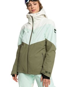 Vestes Snowboard Roxy D'hiver Haven Insulated Femme Vert Foncé | 527603STN