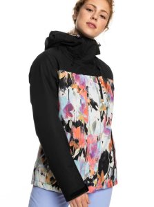 Vestes Snowboard Roxy Jetty 3-in-1 Insulated Femme Noir | 708146WFC